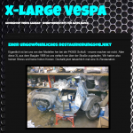 Vespa PK50 XL Restaurierung