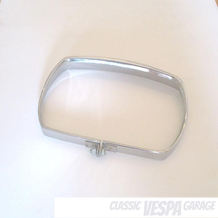 Scheinwerferzierring Vespa V50 Special chrom rechteckig