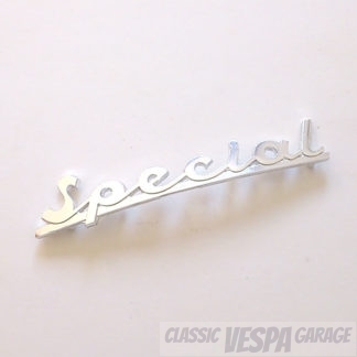 Schriftzug Vespa Special hinten