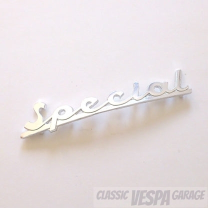 Schriftzug Vespa Special hinten