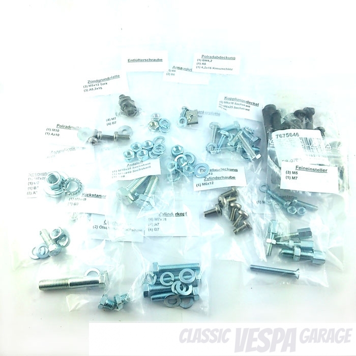 Motorschrauben Kit Set Vespa V50