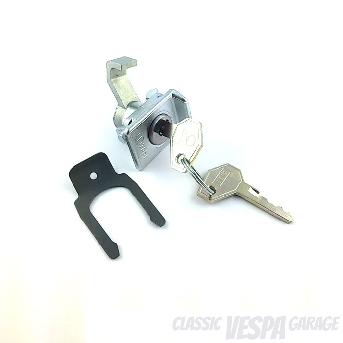 Schloss Seitendeckel links Werkzeugfach Vespa V50 Primavera