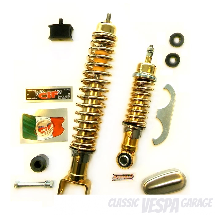 Stoßdämpfer Kit Vespa V50 Primavera gold