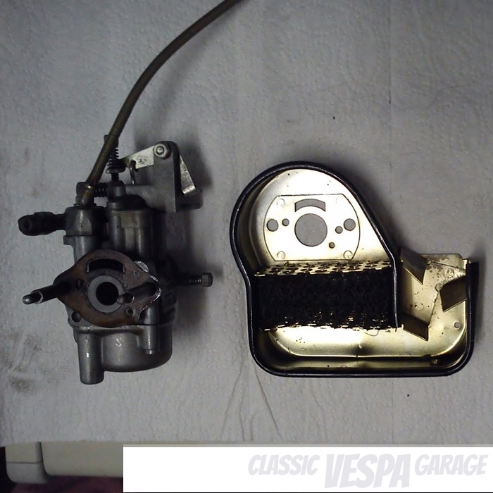 Vespa Vergaser Überholung