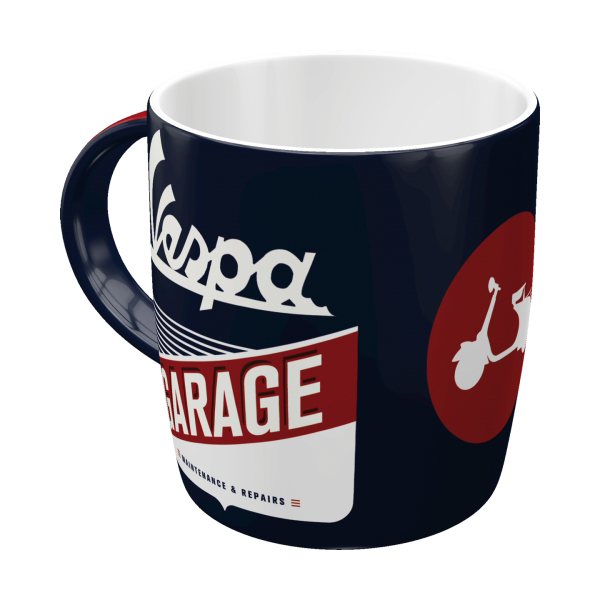 Tasse Kaffeebecher Vespa Garage Accessories Merchandise