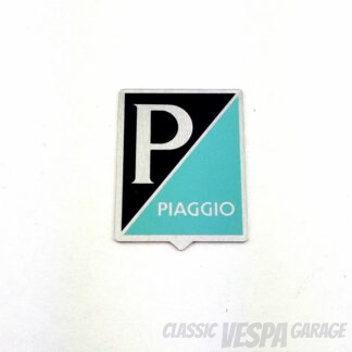 Embelm Piaggio Vespa VBB VNB rechteckig hellblau