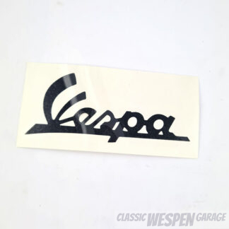 Schriftzug Vespa Aufkleber schwarz VNB