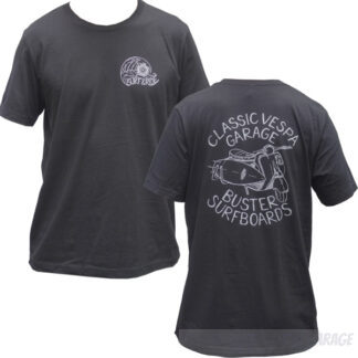 Buster Surfboards X CLASSIC VESPA GARAGE Collab T-Shirt