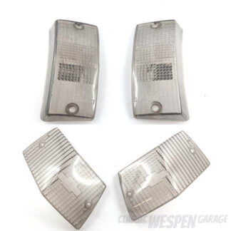Blinkerglas Set Vespa PX rauch